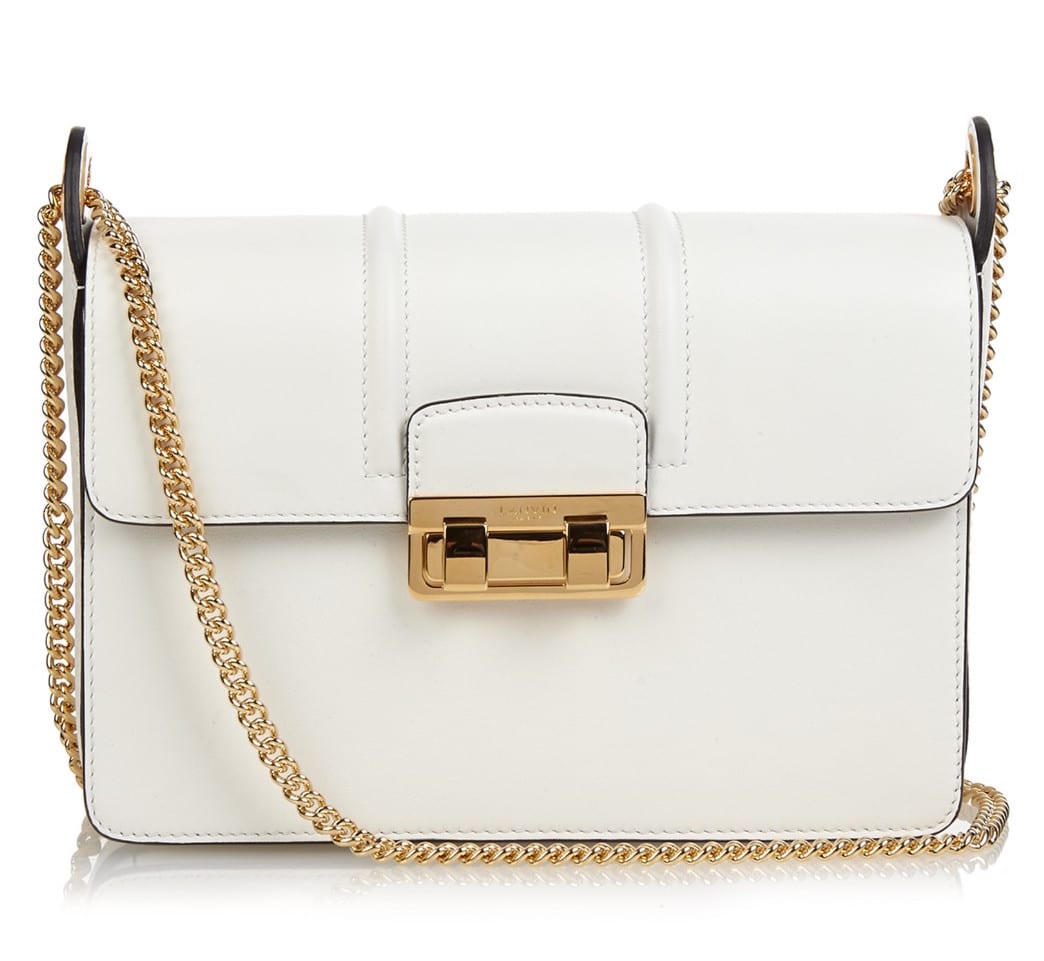 Lanvin Jiji Small Leather Shoulder Bag