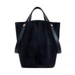 Mulberry Midnight Haircalf Kite Tote Bag
