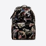 Valentino Multicolor Fantastic Animal Rockstud Medium Backpack Bag