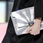 Anya Hindmarch Grey/Silver Clutch Bag - Fall 2016