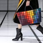 Anya Hindmarch Multicolor Pixelated Tote Bag - Fall 2016