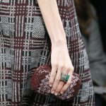 Bottega Veneta Burgundy Ayers Knot Clutch Bag - Fall 2016