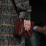 Bottega Veneta Burgundy Envelope Clutch Bag - Fall 2016