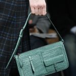 Bottega Veneta Green Crocodile Shoulder Bag - Fall 2016