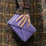 Bottega Veneta Purple Crocodile Envelope Clutch Bag - Fall 2016