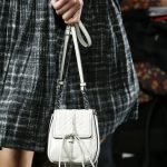 Bottega Veneta White Mini Flap Bag- Fall 2016