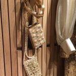Chanel Beige Beaded Mini Bag