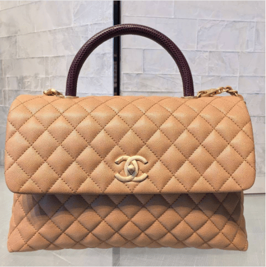 Chanel Coco Handle Bag Reference Guide Spotted Fashion