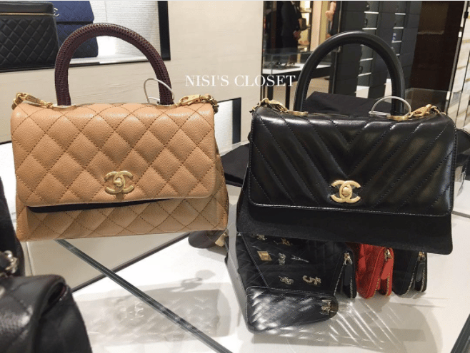 Túi Xách Chanel Coco Mini Handle Bag Màu Đen Siêu Cấp 22x21cm - DWatch  Luxury