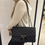 Chanel Black Beauty Lock Large Flap Bag