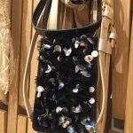 Chanel Black Embroidered Belt Bag