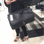 Chanel Black XXL Flap Bag 3