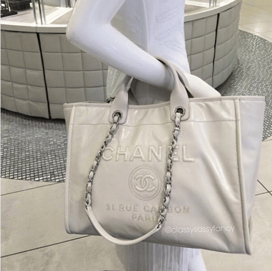 Chanel Deauville Canvas Tote Bag Reference Guide - Spotted Fashion