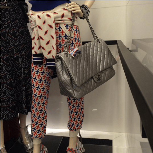 Chanel XXL Flap Bag From Spring/Summer 2016 Act 2 Collection