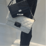 Chanel White Beauty Lock Large Flap Bag