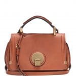 Chloe Cognac Indy Small Shoulder Bag