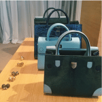 Dior Green and Blue Diorever Tote Bags