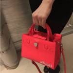 Dior Red Diorever Tote Bag