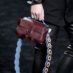 Fendi Burgundy Mini Baguette Bag - Fall 2016