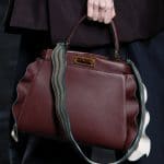 Fendi Burgundy Peekaboo Bag - Fall 2016