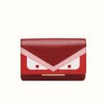 Fendi Dark Red Wallet On Chain Tube Bag