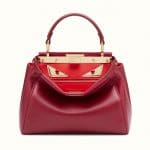 Fendi Soft Cherry Mini Peekaboo Bag