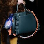 Fendi Teal Peekaboo Bag - Fall 2016