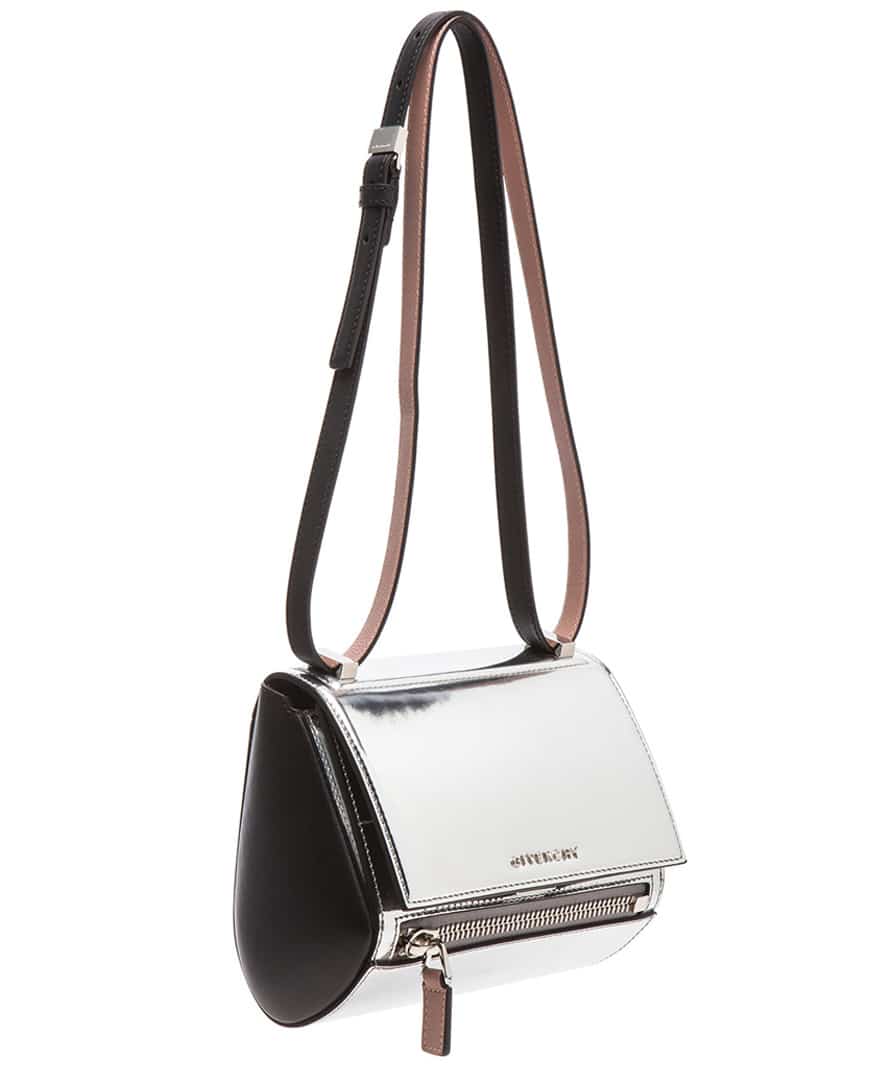 Givenchy Small Mirrored Pandora Box in Metallics