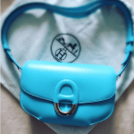 Hermes Turquoise Cherche Midi PM Bag