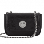 Hill and Friend Black Happy Chain Medium Bag