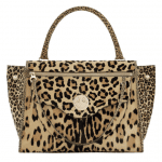 Hill and Friends Natural Leopard Happy Zippy Bag