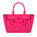 Hill and Friends Pink Happy Satchel Bag