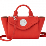 Hill and Friends Red Happy Mini Satchel Bag