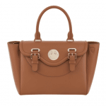 Hill and Friends Toffee Happy Satchel Bag