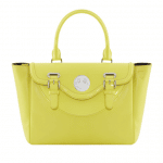 Hill and Friends Yellow Happy Satchel Bag