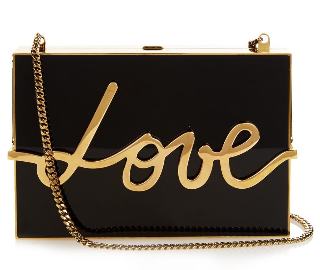 Lanvin Love Box Clutch Bag