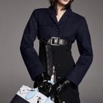 Louis Vuitton Black/White/Light Blue City Steamer Bag