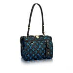 Louis Vuitton Bleu/Noir Monogram Canvas Speedy Amazon PM Bag