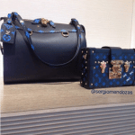 Louis Vuitton Bleu/Noir Speedy Amazon MM and Petite Malle Bags