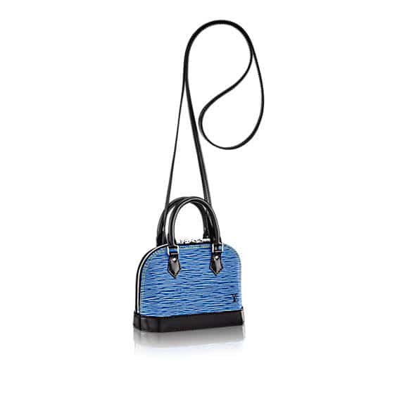 Louis Vuitton Denim Epi Alma Nano Bag