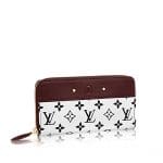 Louis Vuitton Noir/Blanc Monogram Canvas Zippy Wallet