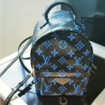 Louis Vuitton Noir/Bleu Mini Backpack Bag
