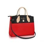 Louis Vuitton Red City Steamer MM Bag