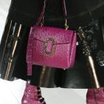 Marc Jacobs Pink Ostrich Flap Bag - Fall 2016