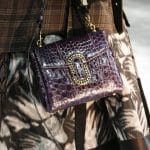 Marc Jacobs Violet Crocodile Flap Bag - Fall 2016