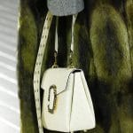 Marc Jacobs White Ostrich Flap Bag - Fall 2016