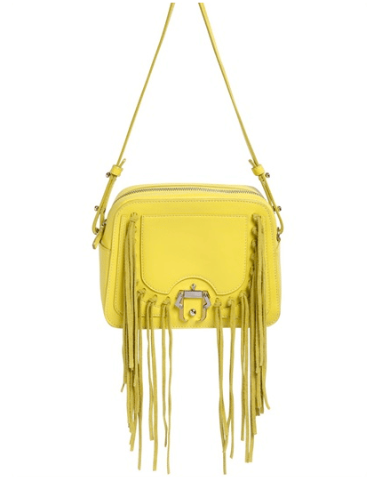 Paula Cademartori Didi Fringed Leather Shoulder Bag