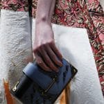 Prada Blue Embellished Clutch Bag - Fall 2016