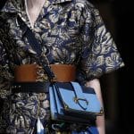 Prada Light Blue/Blue Cahier Flap Bag - Fall 2016