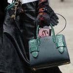 Prada Teal/Green Buckled Tote Bag 2 - Fall 2016